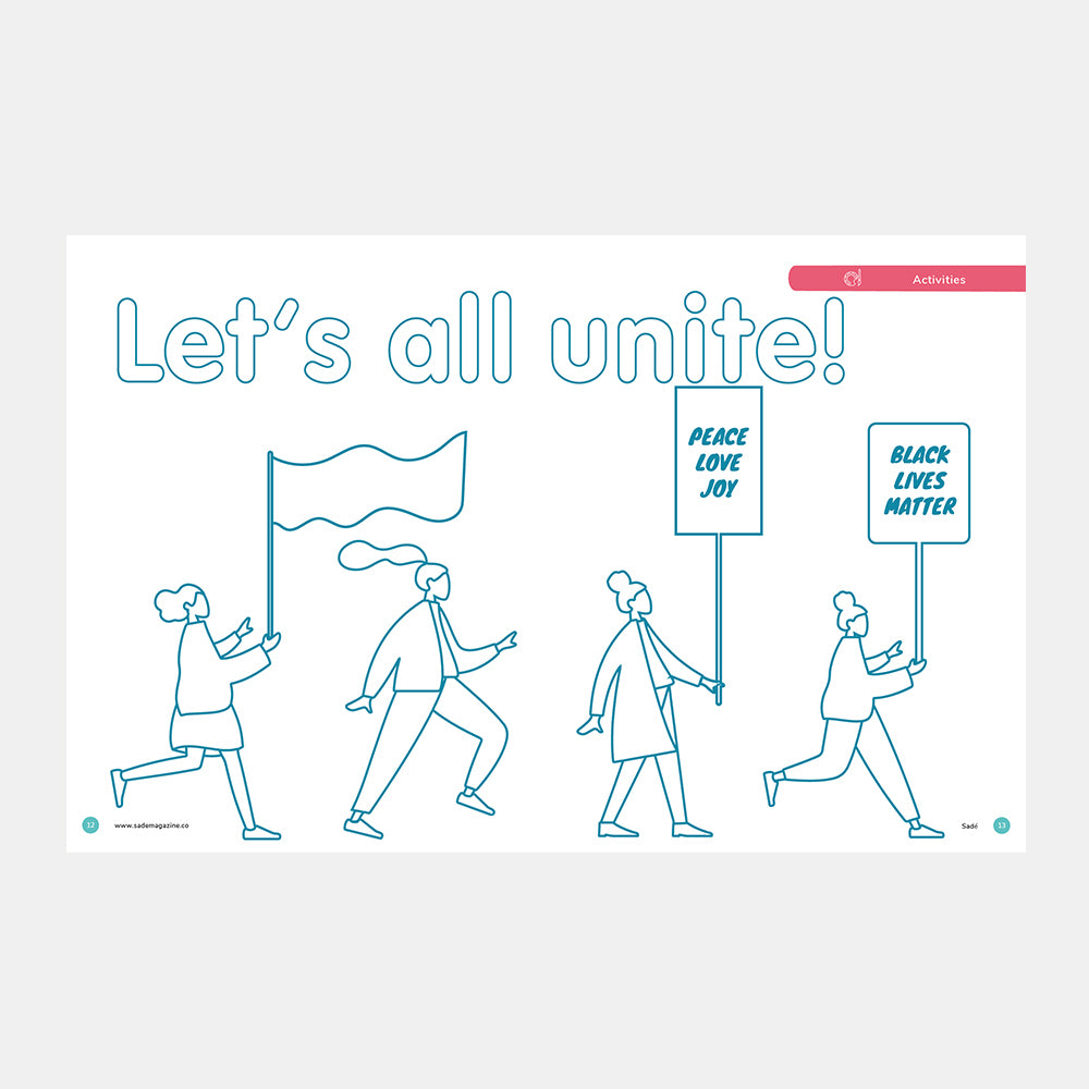 Sadé Magazine Volume 1 | Race, History and Activism