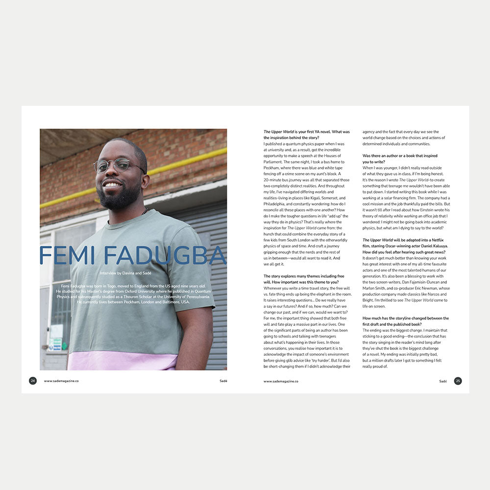 Sadé Magazine - Issue 6 The Future Edition